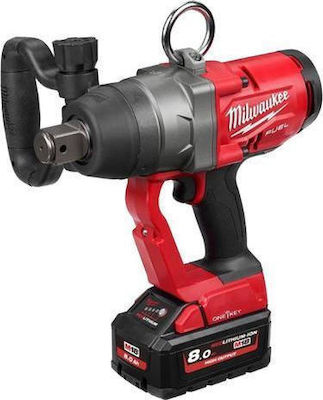 Milwaukee M18 ONEFHIWF1-802X Impact Wrench Battery 18V 2x8Ah with Socket 1"