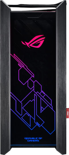 Asus ROG Strix Helios Gaming Midi Tower Κουτί Υπολογιστή με Πλαϊνό Παράθυρο και RGB Φωτισμό Μαύρο