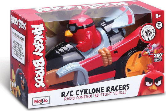 Maisto Angry Birds Cyclone Racers Τηλεκατευθυνόμενη Μοτοσυκλέτα Stunt
