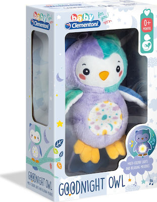 Baby Clementoni Goodnight Owl από Ύφασμα με Φως για Νεογέννητα