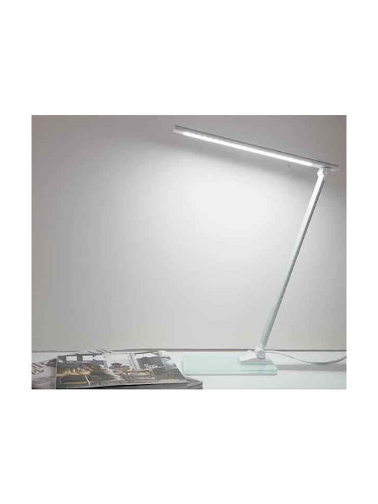 Atman LED Office Lamp Foldable in White Color