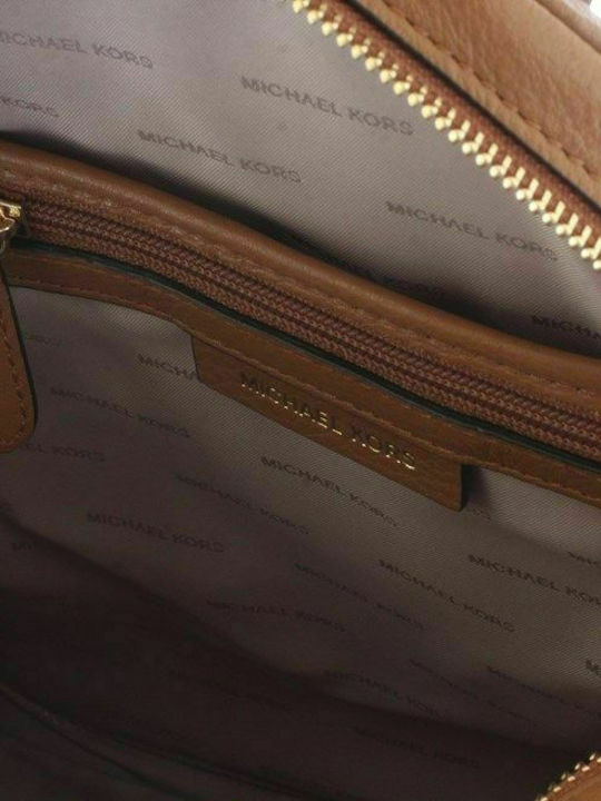 Rhea De piele Geantă de damă Rucsac Tabac maro