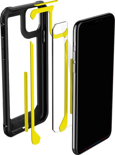 Spigen Gauntlet Back Cover Πλαστικό 1.2mm Ανθεκτικό Μαύρο (iPhone 11 Pro)