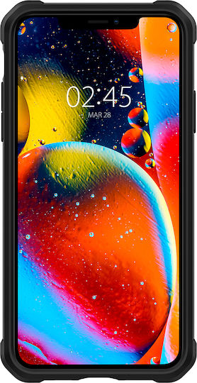 Spigen Gauntlet Back Cover Πλαστικό 1.2mm Ανθεκτικό Μαύρο (iPhone 11 Pro)
