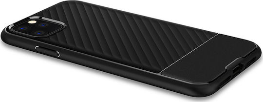 Spigen Core Armor Back Cover Σιλικόνης 1.2mm Μαύρο (iPhone 11 Pro)