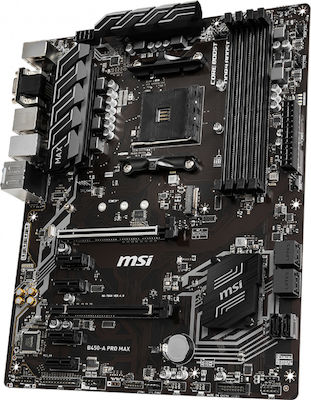 MSI B450-A Pro Max Motherboard ATX με AMD AM4 Socket