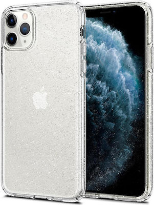 Spigen Liquid Crystal Glitter Coperta din spate Silicon Transparent (iPhone 11 Pro Max) 075CS27131