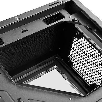 Silverstone RL05 Midi-Turm Computergehäuse Rot