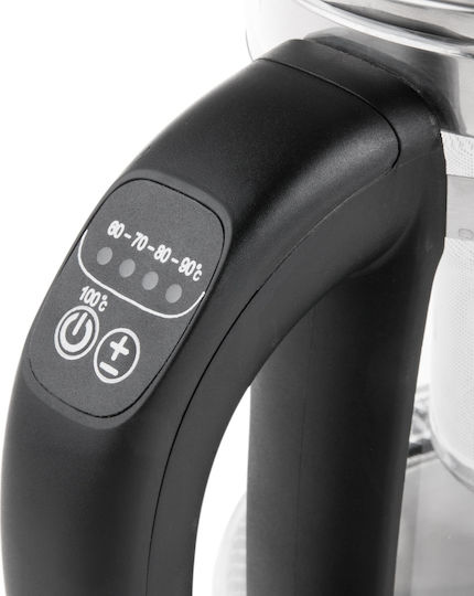 Rohnson Βραστήρας 1.7lt 2200W Ασημί
