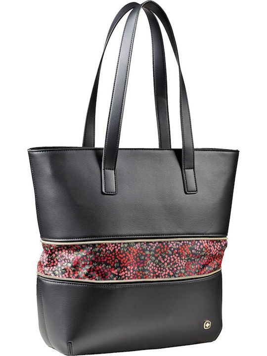 Wenger Eva Women’s Expandable Shoulder / Handheld Bag for 13" Laptop Black