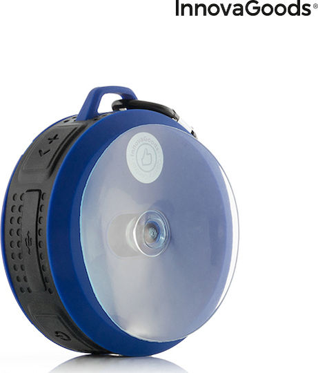 InnovaGoods DropSound Ηχείο Bluetooth 3W με Διάρκεια Μπαταρίας έως 3 ώρες Μπλε
