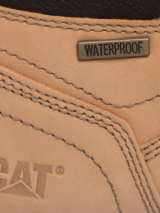 Sire Leder Gelb Herrenstiefel Wasserdicht