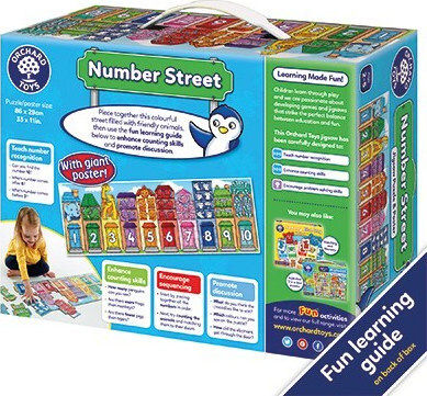 Παιδικό Puzzle Number Street 20pcs Orchard