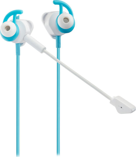 Turtle Beach Battle Buds In Ear Gaming Headset with Connection 3.5mm White