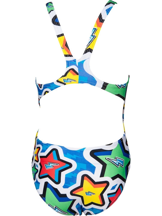 Arena Frolic Tech Kids Swimwear One-Piece Training Multicolour