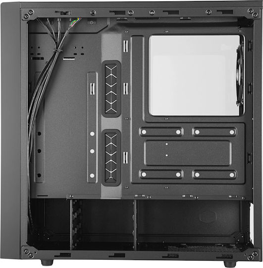 CoolerMaster Masterbox NR600 Gaming Midi Tower Κουτί Υπολογιστή με Πλαϊνό Παράθυρο Γκρι