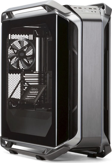 CoolerMaster Cosmos C700m Gaming Midi Tower Κουτί Υπολογιστή με Πλαϊνό Παράθυρο και RGB Φωτισμό Μαύρο