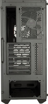 CoolerMaster Masterbox MB511 Midi Tower Κουτί Υπολογιστή με Πλαϊνό Παράθυρο Μαύρο