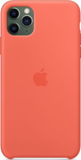 Apple Back Cover Silicone Orange (iPhone 11 Pro Max)