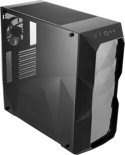 CoolerMaster MasterBox TD500L Gaming Midi Tower Κουτί Υπολογιστή με Πλαϊνό Παράθυρο Μαύρο