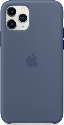 Apple Silicone Case Umschlag Rückseite Silikon Blau (iPhone 11 Pro) MWYR2ZM/A