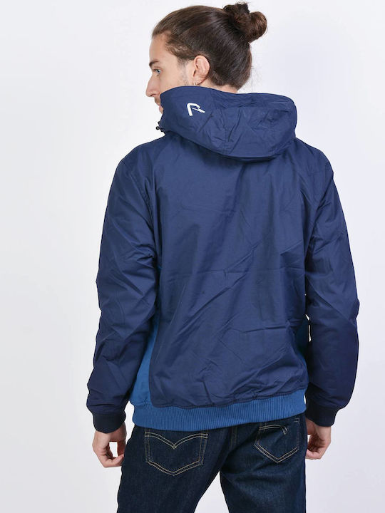 Geci Barbati Bomber Waterproof Albastru Regal / Navy