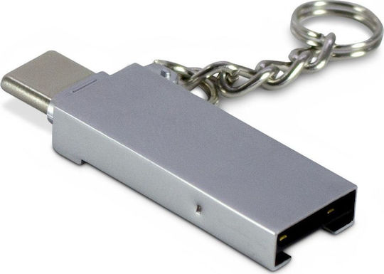 Inter-Tech Card Reader Type-C for / /m/i/c/r/o/S/D/ / / / / Gray