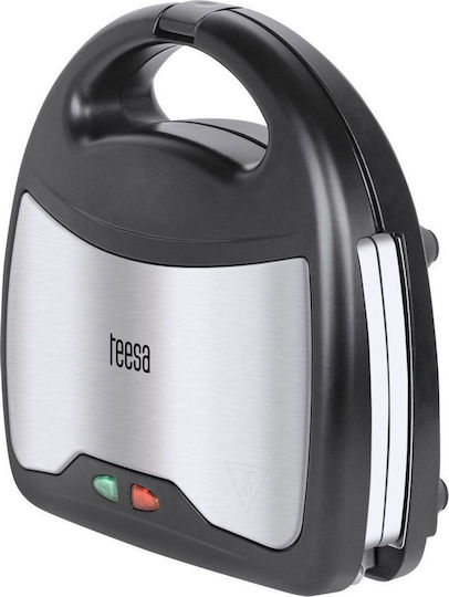 Teesa Τοστιέρα με Αποσπώμενες Πλάκες για 2 Τοστ 800W Inox