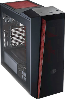 CoolerMaster Masterbox 5t Gaming Midi-Turm Computergehäuse Schwarz