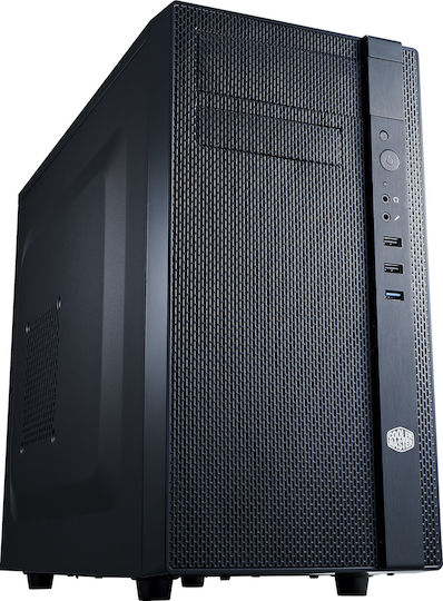 CoolerMaster N200 Mini Tower Κουτί Υπολογιστή Μαύρο