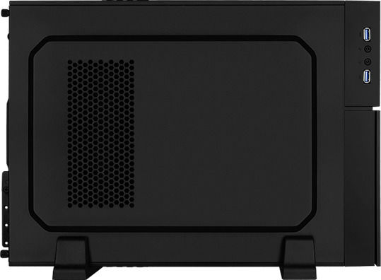 Aerocool Playa Slim Mini-Turm Computergehäuse mit RGB-Beleuchtung Schwarz