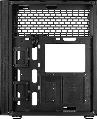Aerocool Tor Pro Gaming Full Tower Κουτί Υπολογιστή με Πλαϊνό Παράθυρο και RGB Φωτισμό Μαύρο
