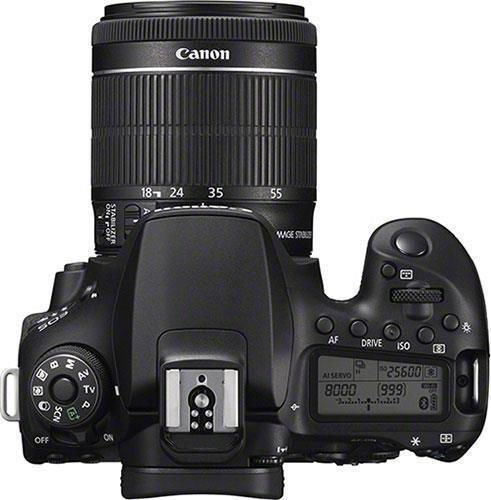 Canon DSLR Camera EOS 90D Crop Frame Kit (EF-S 18-55mm F3.5-5.6 IS STM) Black