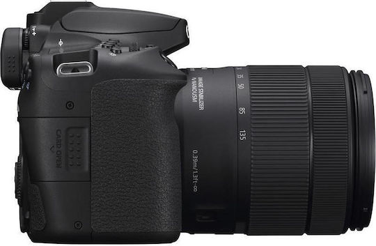 Canon DSLR Camera EOS 90D Crop Frame Kit (EF-S 18-135mm F3.5-5.6 IS USM) Black