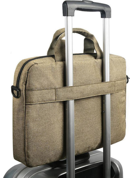 Lenovo Casual Toploader T210 Wasserdicht Tasche Schulter / Handheld für Laptop 15.6" in Grün Farbe
