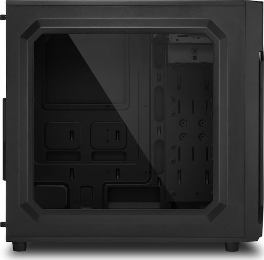 Sharkoon VG6-W Gaming Midi Tower Κουτί Υπολογιστή με Πλαϊνό Παράθυρο Μπλε