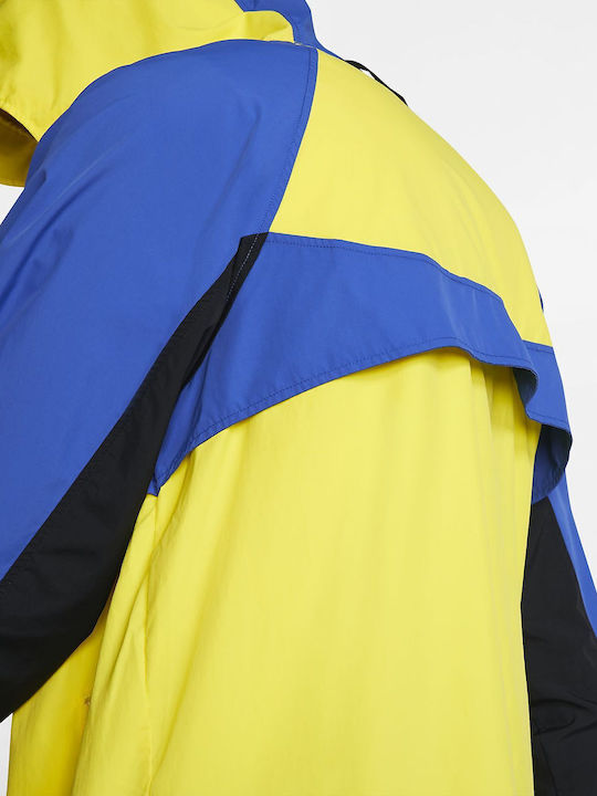 Sportswear Woven Jacke Yellow / Game Royal