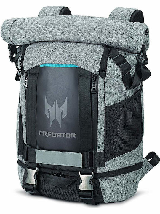 Acer Predator Rolltop Τσάντα Πλάτης 15" Γκρι