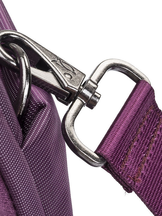 Rivacase Central 8221 Tasche Schulter / Handheld für Laptop 13.3" in Lila Farbe