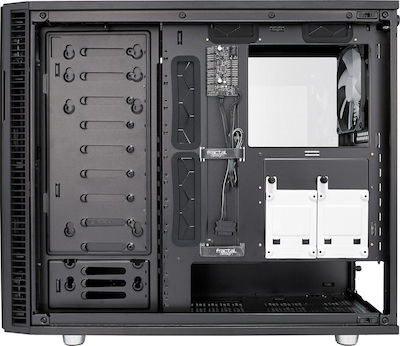 Fractal Design Define R6 Tempered Glass Midi Tower Κουτί Υπολογιστή με Πλαϊνό Παράθυρο Μαύρο