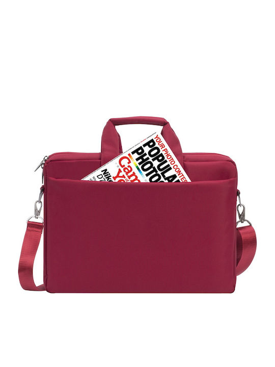 Rivacase Tiergarten 8630 Waterproof Shoulder / Handheld Bag for 15.6" Laptop Red