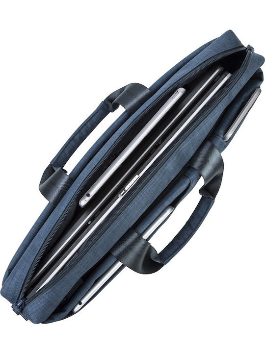 Rivacase Biscayne 8335 Τσάντα Ώμου / Χειρός για Laptop 15.6" σε Μπλε χρώμα