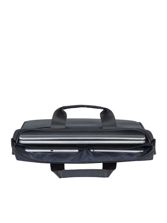 Rivacase Biscayne 8355 Τσάντα Ώμου / Χειρός για Laptop 17.3" σε Μαύρο χρώμα