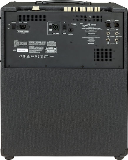 Fender Rumble Stage 800 Combo Amplifier for Electric Bass 2 x 10" 800W Black