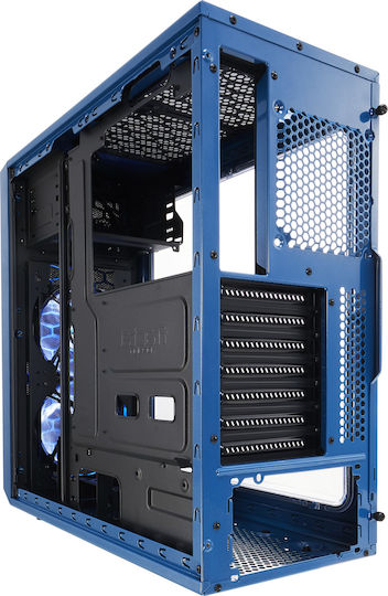 Fractal Design Focus G Midi Tower Κουτί Υπολογιστή με Πλαϊνό Παράθυρο Μπλε