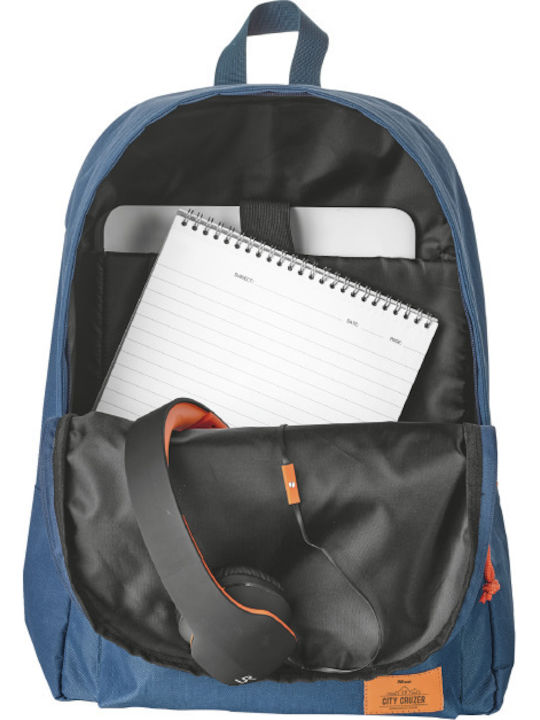Trust City Cruzer Backpack Τσάντα για Laptop 16" σε Μπλε χρώμα