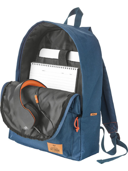 Trust City Cruzer Backpack Τσάντα για Laptop 16" σε Μπλε χρώμα