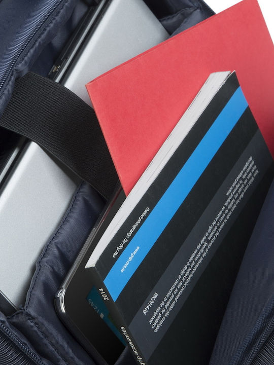 Rivacase Central 8262 Τσάντα Πλάτης για Laptop 15.6" σε Μπλε χρώμα