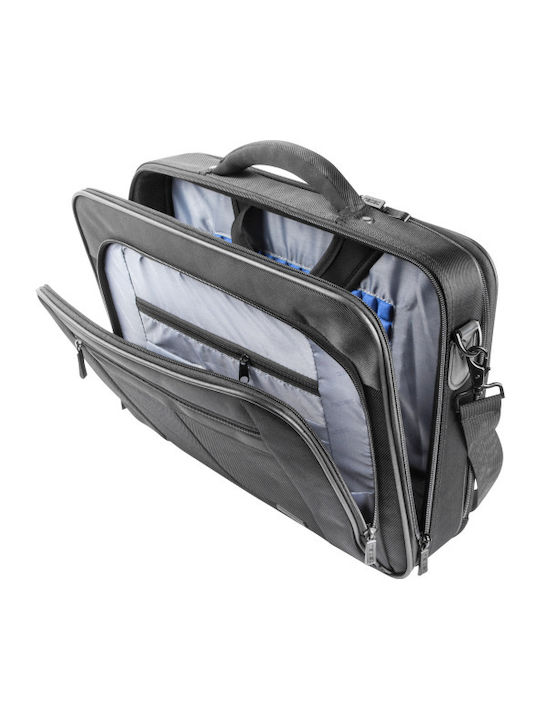 Natec Boxer Αδιάβροχη Τσάντα Ώμου / Χειρός για Laptop 15.6" σε Μαύρο χρώμα