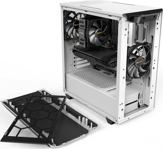Be Quiet Pure Base 500 Midi Tower Компютърна Кутия Бяла